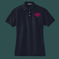 Women's Heavyweight Cotton Pique Polo Thumbnail