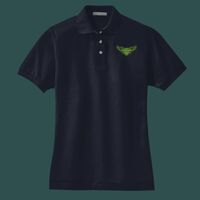 Women's Heavyweight Cotton Pique Polo Thumbnail