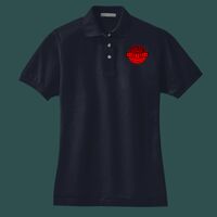 Women's Heavyweight Cotton Pique Polo Thumbnail