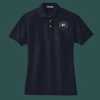Women's Heavyweight Cotton Pique Polo Thumbnail