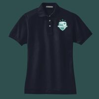 Women's Heavyweight Cotton Pique Polo Thumbnail