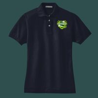 Women's Heavyweight Cotton Pique Polo Thumbnail