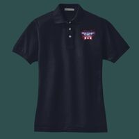 Women's Heavyweight Cotton Pique Polo Thumbnail