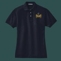 Women's Heavyweight Cotton Pique Polo Thumbnail