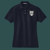 Women's Heavyweight Cotton Pique Polo Thumbnail