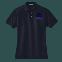 Women's Heavyweight Cotton Pique Polo Thumbnail