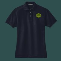 Women's Heavyweight Cotton Pique Polo Thumbnail