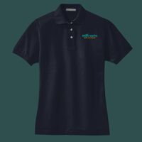 Women's Heavyweight Cotton Pique Polo Thumbnail