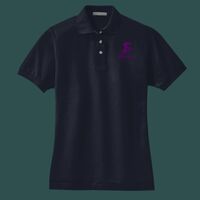 Women's Heavyweight Cotton Pique Polo Thumbnail