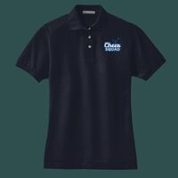 Women's Heavyweight Cotton Pique Polo Thumbnail