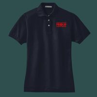 Women's Heavyweight Cotton Pique Polo Thumbnail