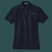 Women's Heavyweight Cotton Pique Polo Thumbnail