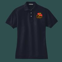 Women's Heavyweight Cotton Pique Polo Thumbnail
