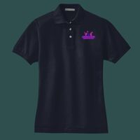 Women's Heavyweight Cotton Pique Polo Thumbnail