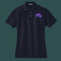Women's Heavyweight Cotton Pique Polo Thumbnail