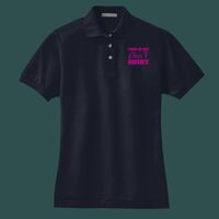 Women's Heavyweight Cotton Pique Polo Thumbnail