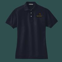 Women's Heavyweight Cotton Pique Polo Thumbnail