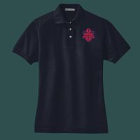 Women's Heavyweight Cotton Pique Polo Thumbnail