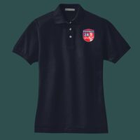 Women's Heavyweight Cotton Pique Polo Thumbnail