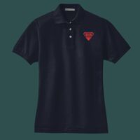 Women's Heavyweight Cotton Pique Polo Thumbnail