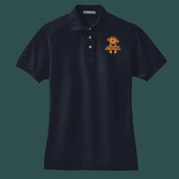Women's Heavyweight Cotton Pique Polo Thumbnail