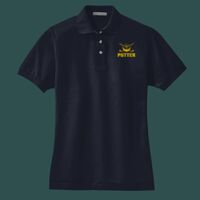 Women's Heavyweight Cotton Pique Polo Thumbnail