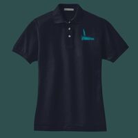 Women's Heavyweight Cotton Pique Polo Thumbnail