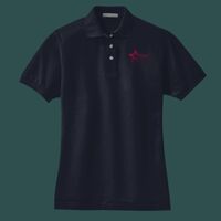 Women's Heavyweight Cotton Pique Polo Thumbnail