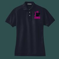 Women's Heavyweight Cotton Pique Polo Thumbnail