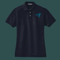 Women's Heavyweight Cotton Pique Polo Thumbnail