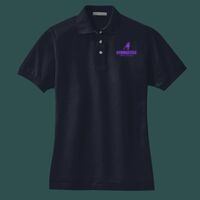 Women's Heavyweight Cotton Pique Polo Thumbnail