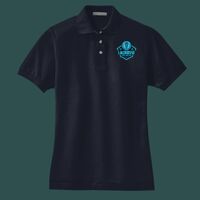 Women's Heavyweight Cotton Pique Polo Thumbnail