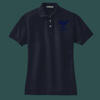 Women's Heavyweight Cotton Pique Polo Thumbnail