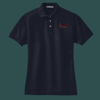 Women's Heavyweight Cotton Pique Polo Thumbnail