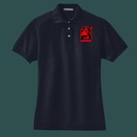 Women's Heavyweight Cotton Pique Polo Thumbnail