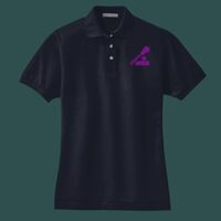 Women's Heavyweight Cotton Pique Polo Thumbnail