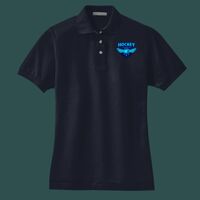 Women's Heavyweight Cotton Pique Polo Thumbnail