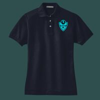 Women's Heavyweight Cotton Pique Polo Thumbnail