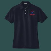 Women's Heavyweight Cotton Pique Polo Thumbnail