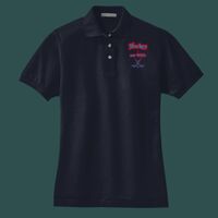 Women's Heavyweight Cotton Pique Polo Thumbnail