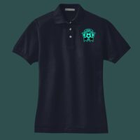 Women's Heavyweight Cotton Pique Polo Thumbnail