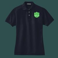 Women's Heavyweight Cotton Pique Polo Thumbnail