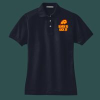 Women's Heavyweight Cotton Pique Polo Thumbnail