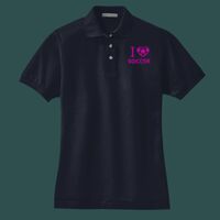 Women's Heavyweight Cotton Pique Polo Thumbnail