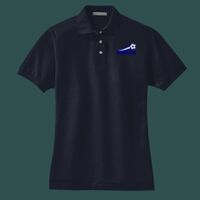Women's Heavyweight Cotton Pique Polo Thumbnail