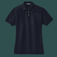 Women's Heavyweight Cotton Pique Polo Thumbnail