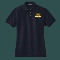 Women's Heavyweight Cotton Pique Polo Thumbnail