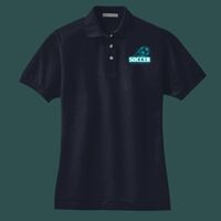 Women's Heavyweight Cotton Pique Polo Thumbnail