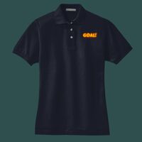 Women's Heavyweight Cotton Pique Polo Thumbnail