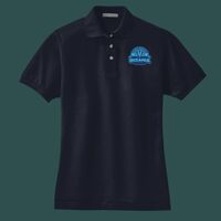 Women's Heavyweight Cotton Pique Polo Thumbnail